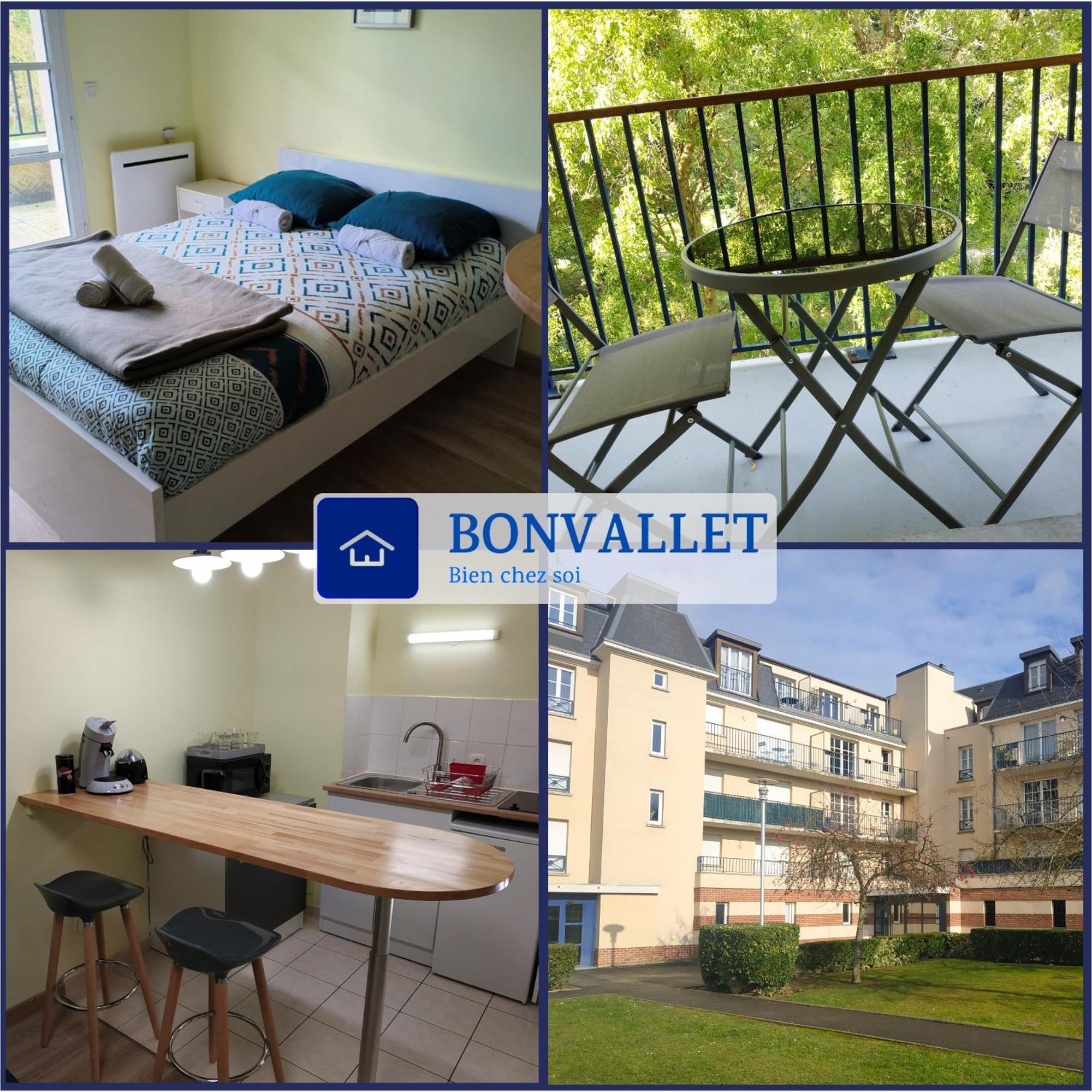 Bonvallet - Studio Paisible Et Chaleureux Avec Balcon 阿棉 外观 照片